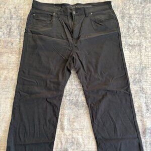 prAna Men’s Slim Fit Pants – Black – Size 40x32